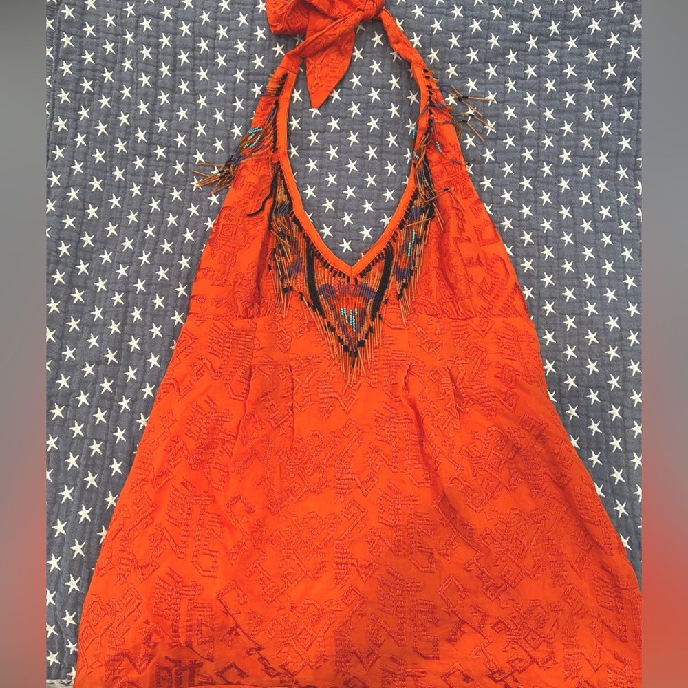 Nanette Lepore Beaded Halter